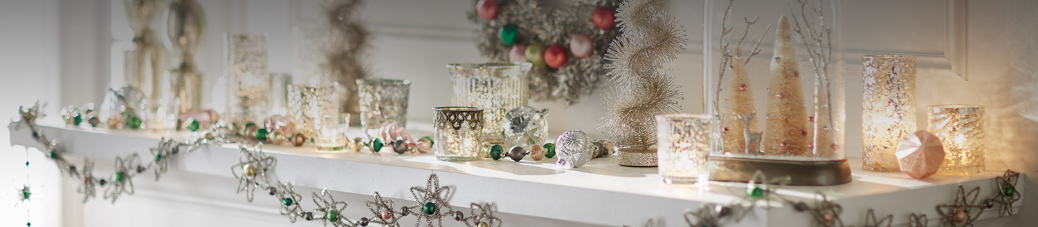 DECORATIONS FOR EVERY ROOM featuring all the lights and sounds of Christmas