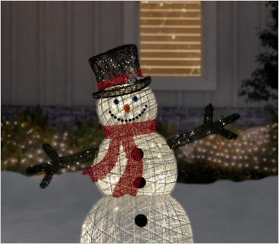 Outdoor Snowman Yard Decoration Outdoor Christmas Decorations 