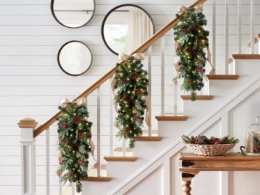 Christmas Greenery The Home Depot