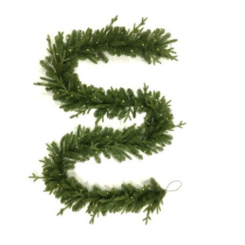 Christmas Greenery The Home Depot Undecorated Garland