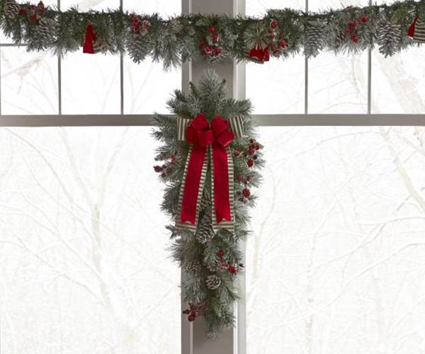 Christmas Wreaths and Garland at The Home Depot