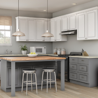 Small u shaped kitchen with peninsula