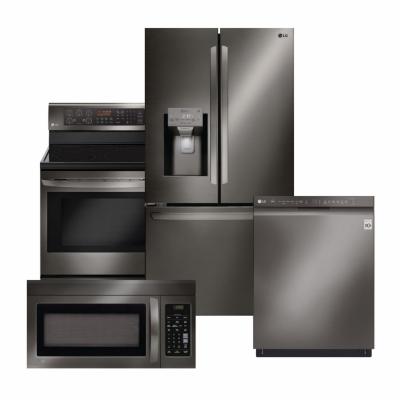  LG  Black Stainless Steel Suite The Home  Depot 