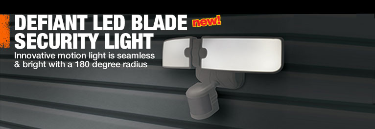 Led Light Fixtures Indoor Outdoor Lighting Defiant Led Blade Security Light