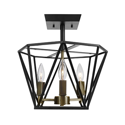 Flush Mount Lighting Semi Metal