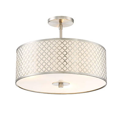 Flush Mount Lighting Semi Steel