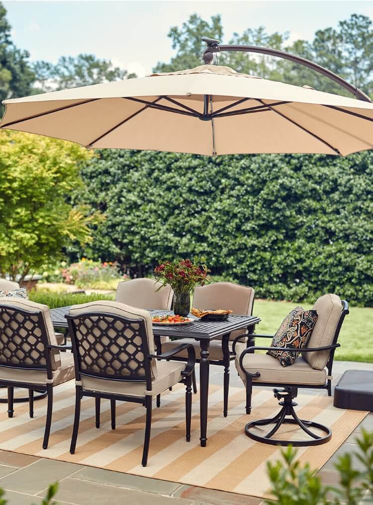 Garden Oasis Harrison 5 Piece Patio Set Patio Furniture