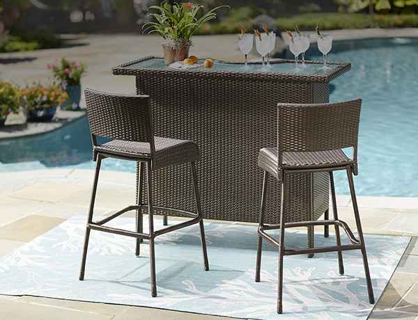 outdoor bar furniture - the home depot