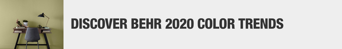 Discover Behr 2020 Color Trends