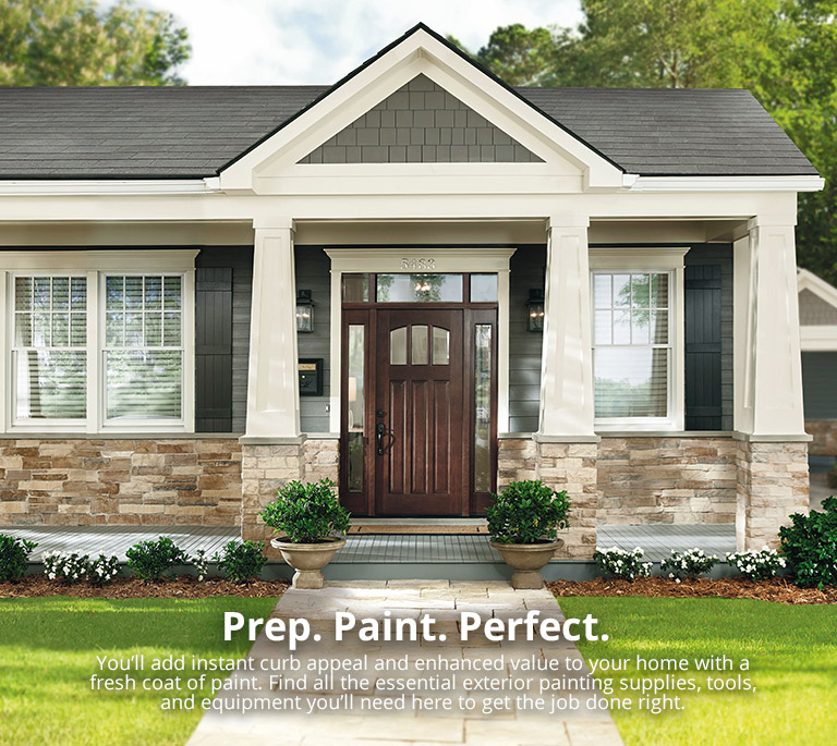 exterior paint of homephoto