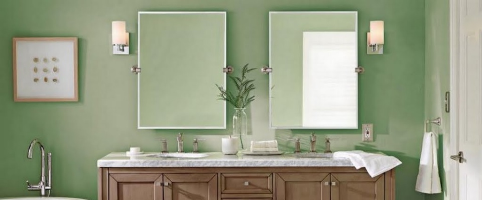 Green Bathroom Paint Colors In My Home All Things Walls Ideas Colo