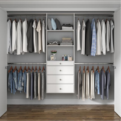 Home Depot Closet Organizer : Walk Organizers Organizer Reach ...