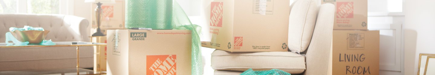 Moving Supplies for a Living Room
