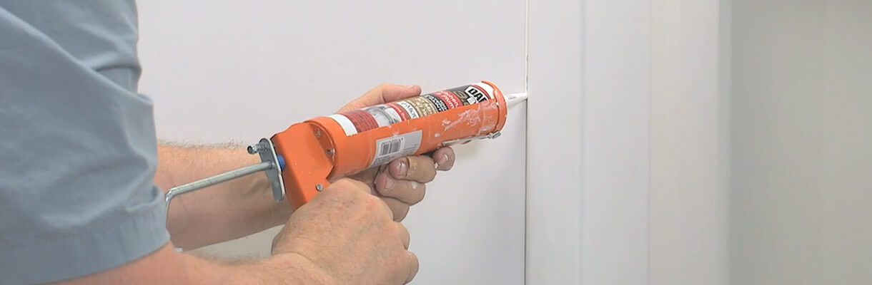 Seal with caulk Seal with caulk