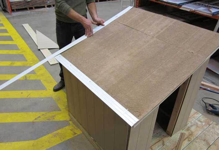 overhang roof edges - Dog House with Sun Deck overhang roof edges - Dog House with Sun Deck