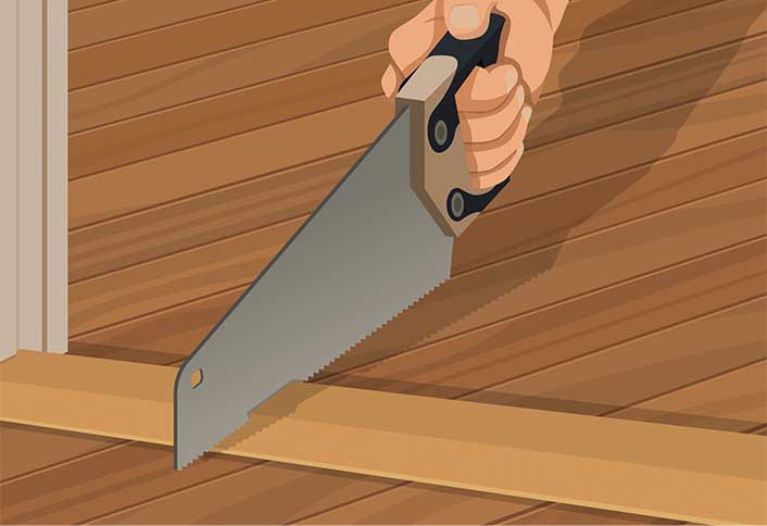 Remove the door jambs - Replacing Interior Exterior Threshold Remove the door jambs - Replacing Interior Exterior Threshold
