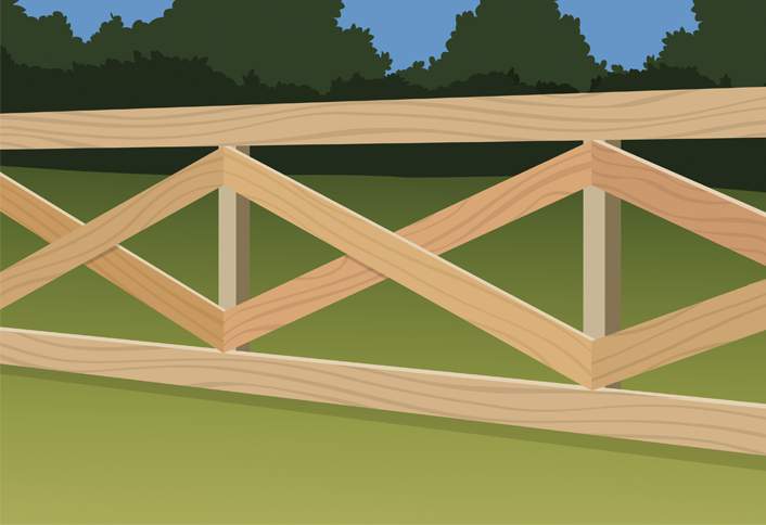 Build a Post-and-Rail Fence Build a Post-and-Rail Fence