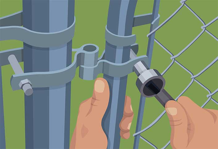 Fix alignment adjusting hinge pins - Repairing Maintaining Fences and Gates Fix alignment adjusting hinge pins - Repairing Maintaining Fences and Gates