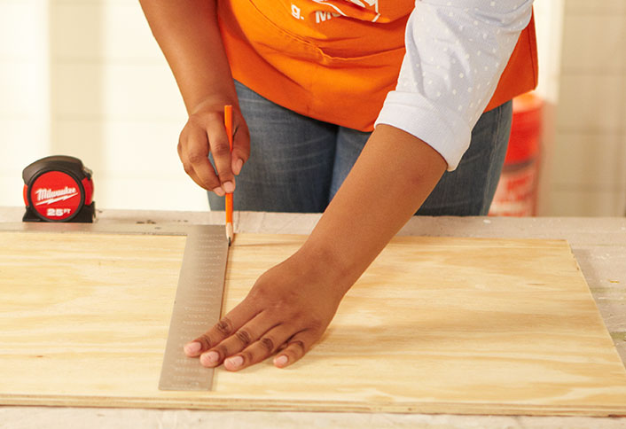 Measure mark - Build Beverage Station Measure mark - Build Beverage Station
