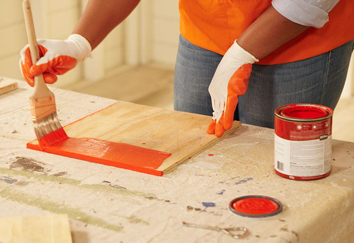 Paint or stain - Build Beverage Station Paint or stain - Build Beverage Station
