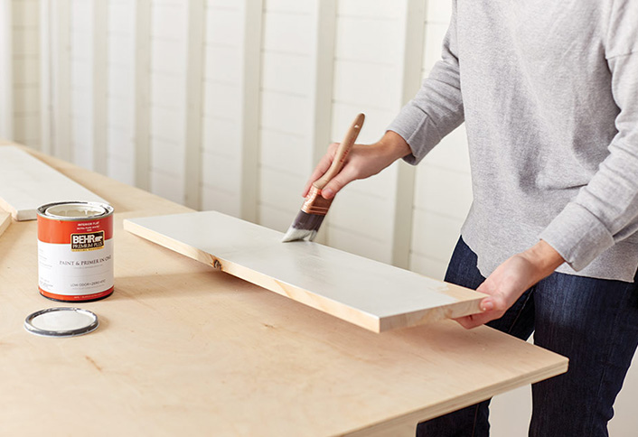 Paint or stain shelves your preference - Hanging Rope Shelf Paint or stain shelves your preference - Hanging Rope Shelf