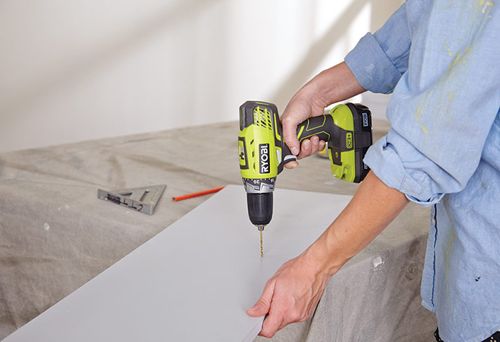 Pre-drill holes - Build Wooden Crate Storage Bench Pre-drill holes - Build Wooden Crate Storage Bench