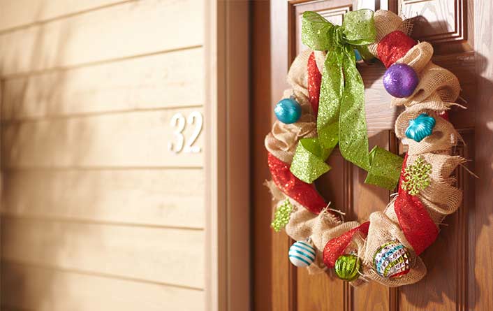 Burlap Wreath Burlap Wreath