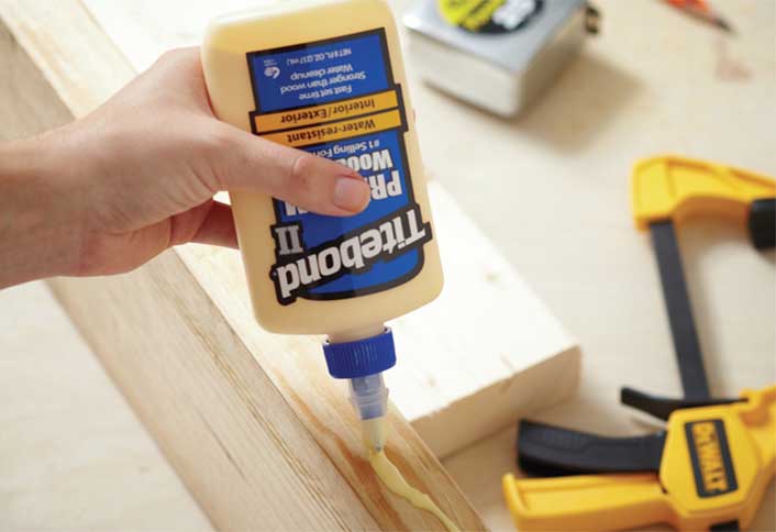 Glue the boards together - Make Own Decorative Shelving Glue the boards together - Make Own Decorative Shelving