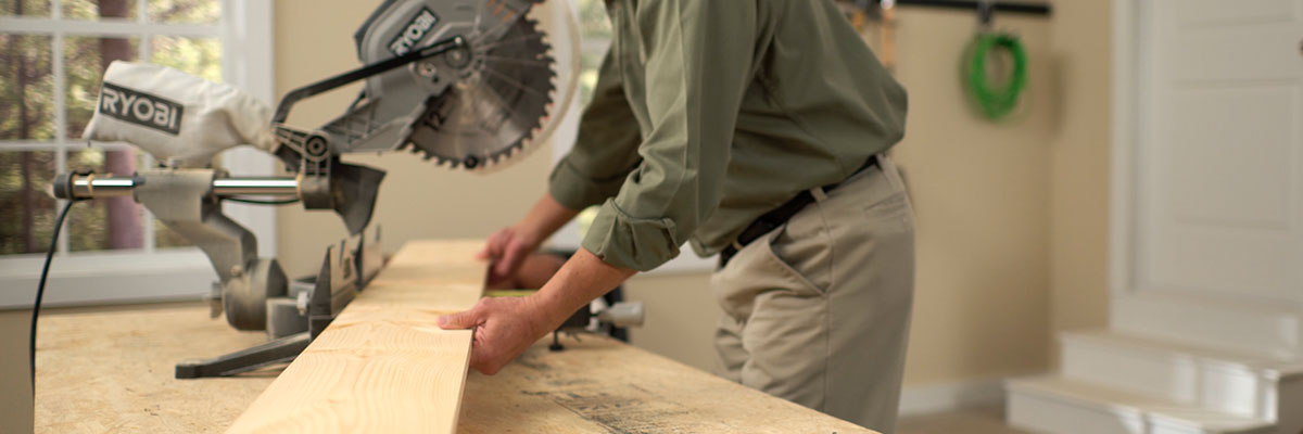 Cut the lumber Cut the lumber