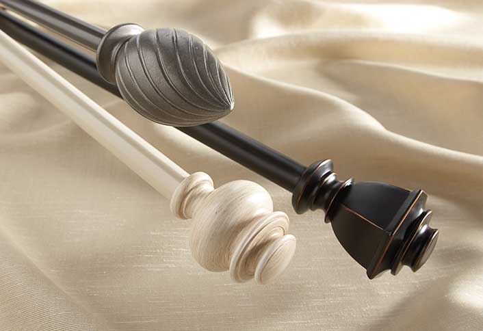 Find perfect curtain rod - Measure Custom Draperies Find perfect curtain rod - Measure Custom Draperies