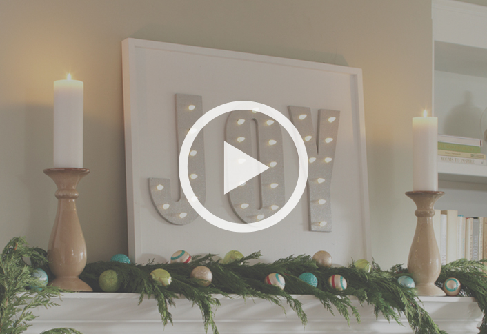 Lighted Marquee At The Home Depot How To Make A Lighted Holiday Sign