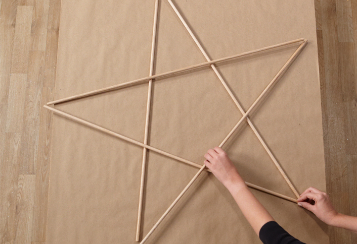 How To Make an Illuminated Star at The Home Depot