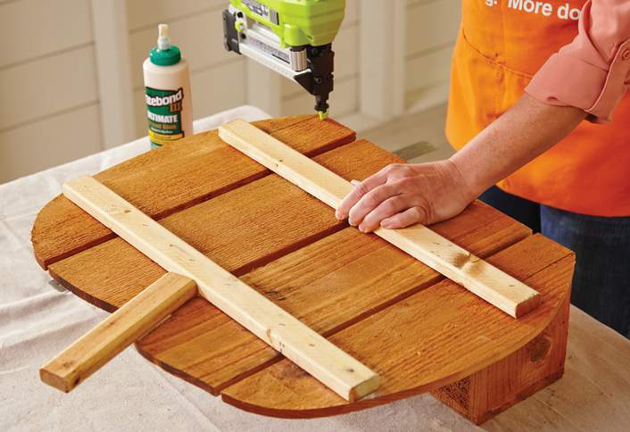 Attach box to pumpkin - Rustic Decorative Pumpkin Stand Attach box to pumpkin - Rustic Decorative Pumpkin Stand