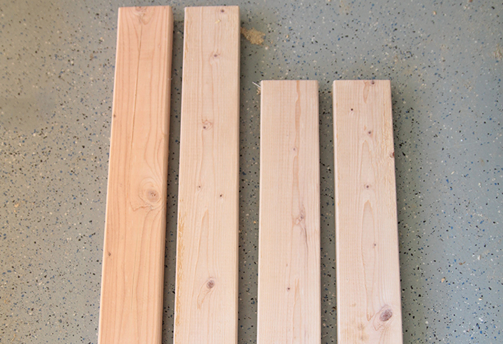 Nail frame together - Wooden Hanging Plant Stand Nail frame together - Wooden Hanging Plant Stand