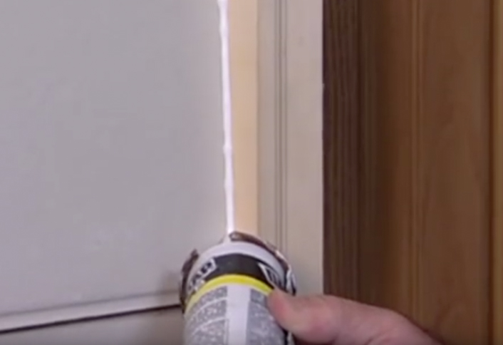 Apply paintable caulk - How Install Entry Door Apply paintable caulk - How Install Entry Door