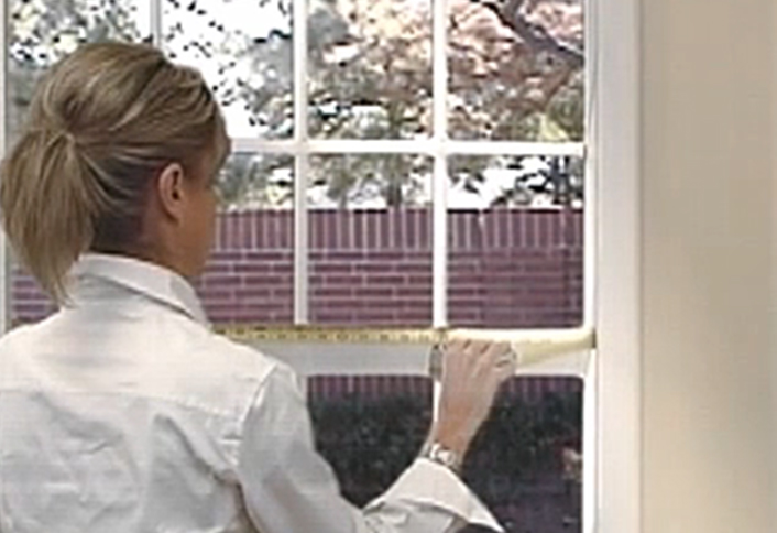 inside Measure the windows - How Install Horizontal Blinds inside Measure the windows - How Install Horizontal Blinds