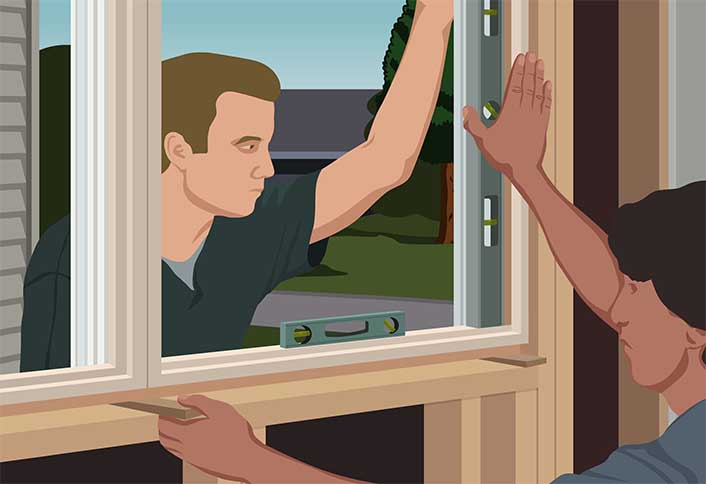 Remove existing window test-fit new one - Window Installation Replacement Remove existing window test-fit new one - Window Installation Replacement