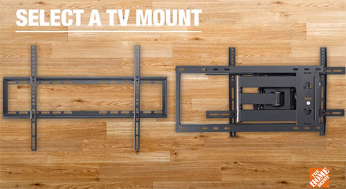 Select A TV Mount