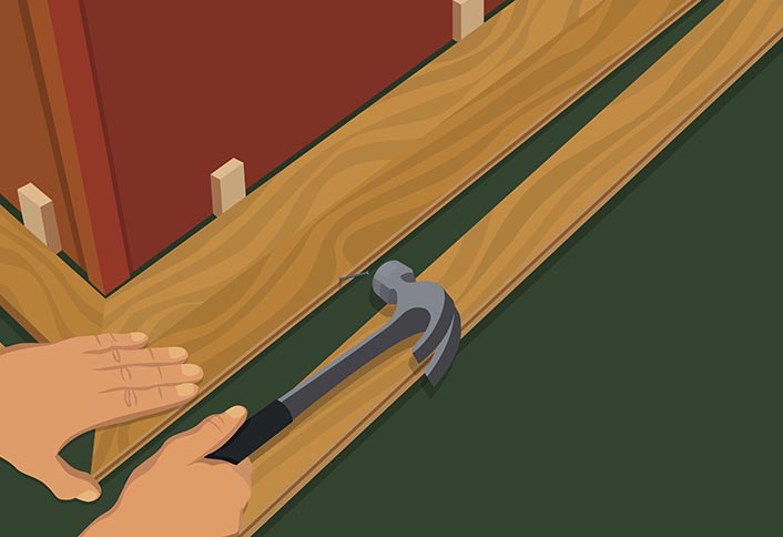 Framing around obstructions - Solid Hardwood Flooring Framing around obstructions - Solid Hardwood Flooring