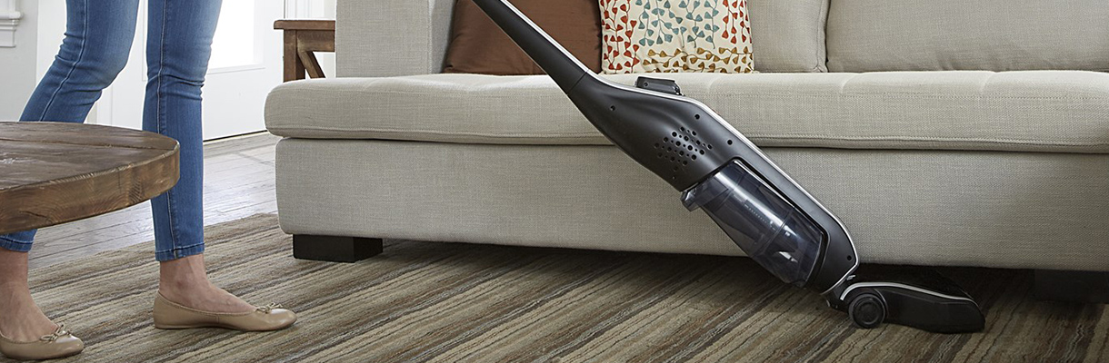 Vacuuming a Rug Vacuuming a Rug