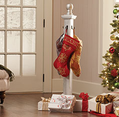 Make A Wooden Stocking Hanger