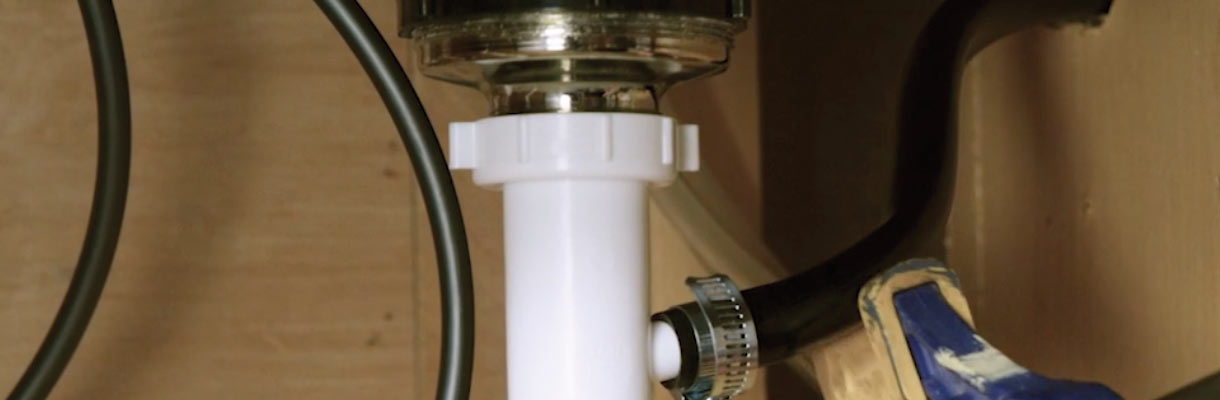 Inspect the garbage disposal Inspect the garbage disposal