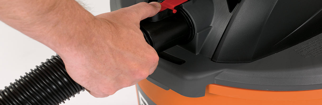 Use a wet-dry vacuum Use a wet-dry vacuum