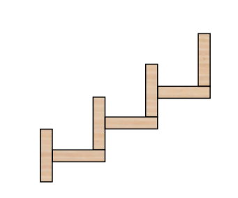 Small staircase-like structure Small staircase-like structure