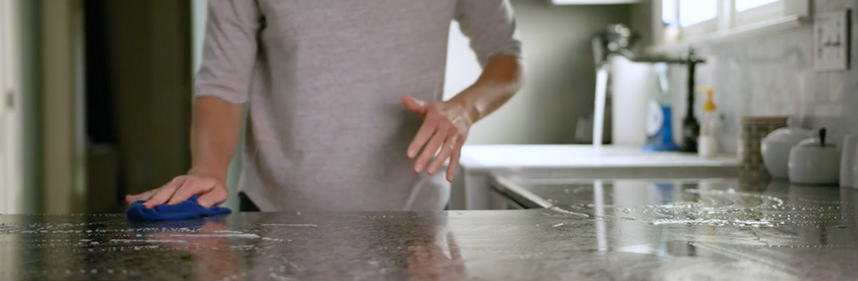 Clean countertops Clean countertops