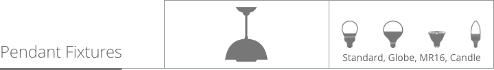 Pendant Fixtures Pendant Fixtures