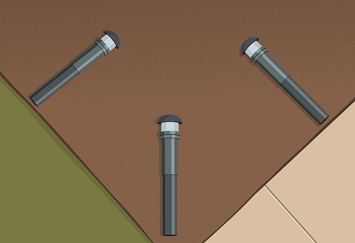 Place the lights - Installing Low-Voltage Lighting Place the lights - Installing Low-Voltage Lighting