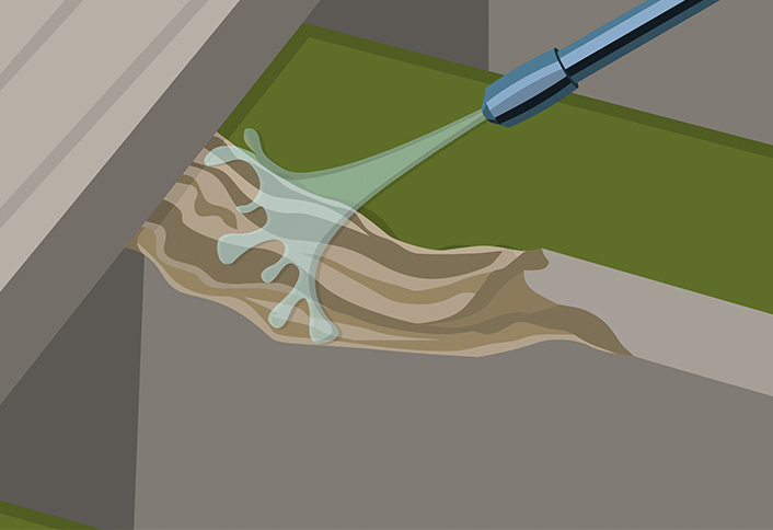 Repairing Decking or Joists - Apply sealer Repairing Decking or Joists - Apply sealer