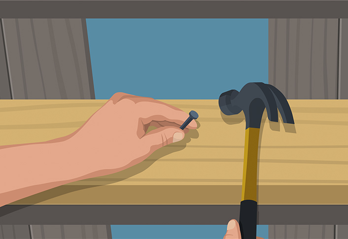 Repairing Decking or Joists - Reinforce the joist Repairing Decking or Joists - Reinforce the joist