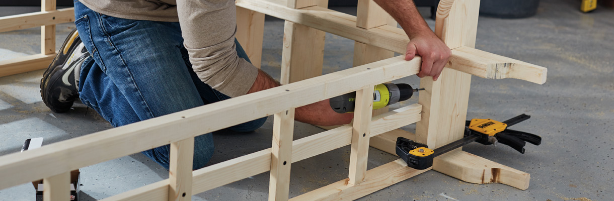 Attach side panels Attach side panels
